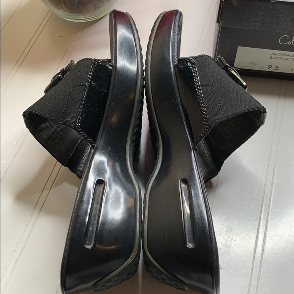Cole Haan Air Donna Black Patent/Stretch 9.5 - Picture 6 of 10
